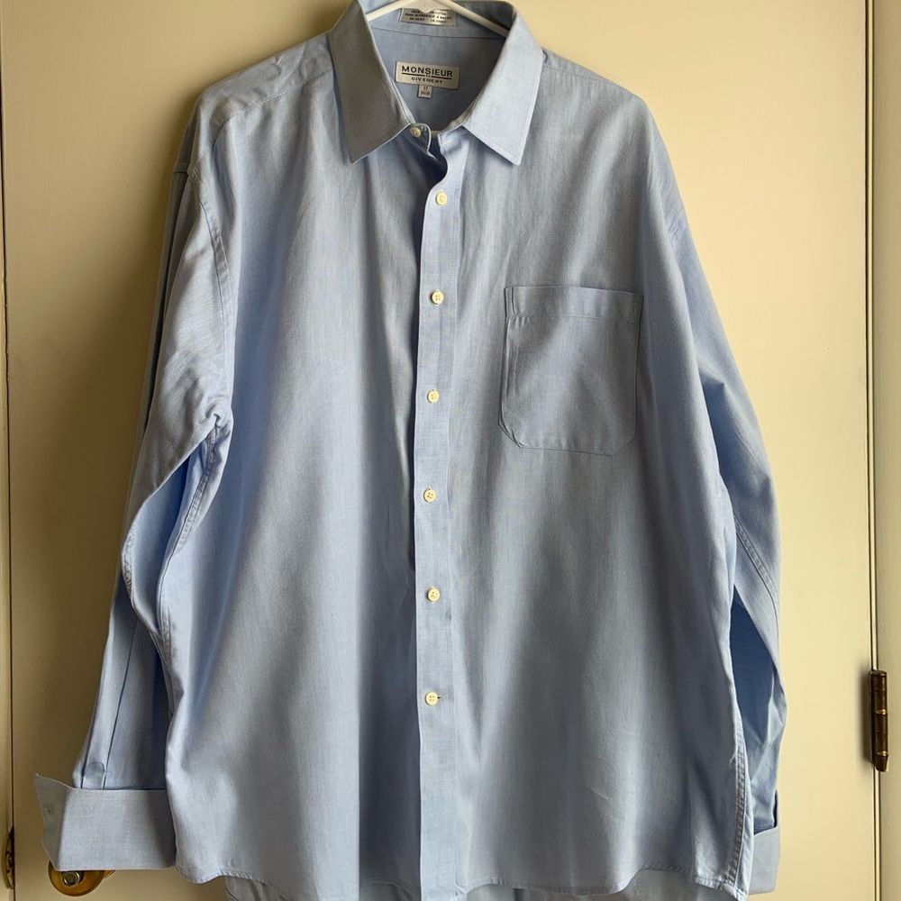 Monsieur by Givenchy French cuff dress shirt